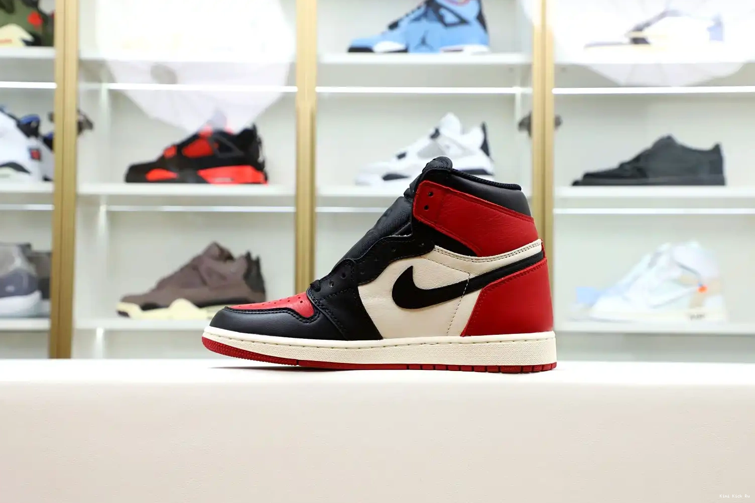 RETRO 'BRED OG HIGH AIR JORDAN Kimikick 1 TOE' 0522